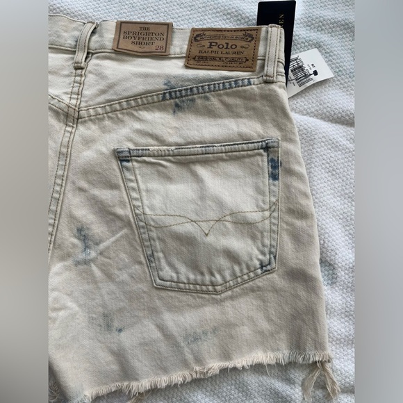 POLO Ralph Lauren Boyfriend Jean Shorts size 28 - Picture 5 of 6